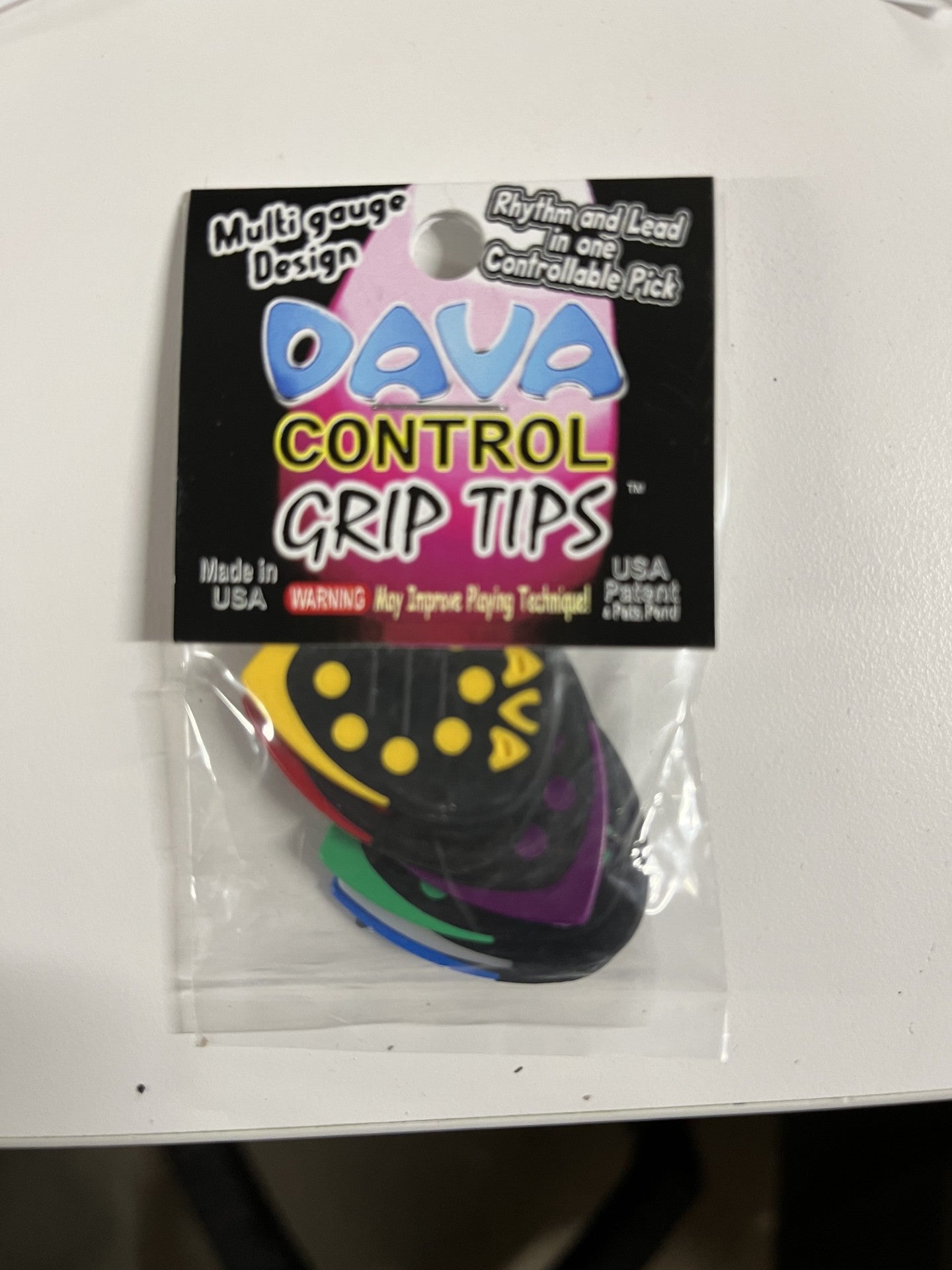 Dava Control Grip Tips - Assorted Colors