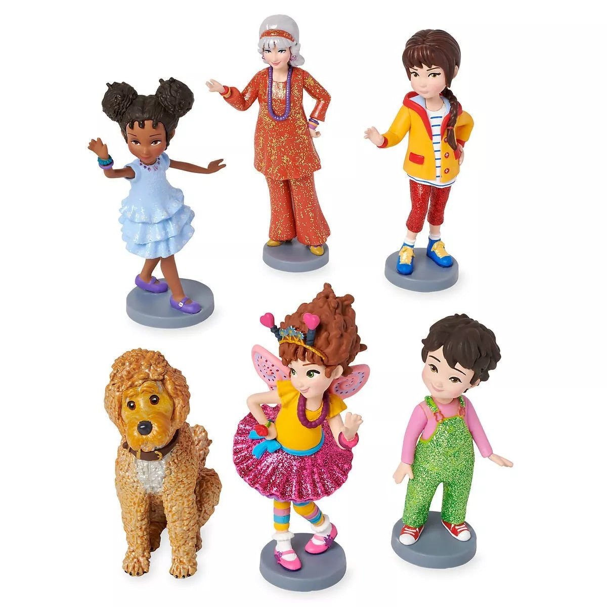 Disney Junior FANCY NANCY Figurine Playset New 6 Figurines