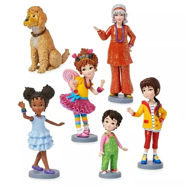 Disney Junior FANCY NANCY Figurine Playset New 6 Figurines